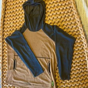 Melanzana Mens XL Micro Grid Hoodie